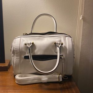 White Aldo tote